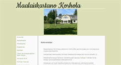 Desktop Screenshot of korholaholiday.com